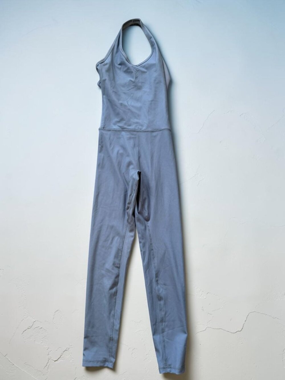 SINDERELLA Gray Halter Stretch Bodysuit Size Small
